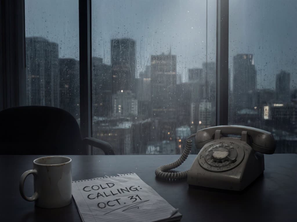 The struggle of traditional cold calling in a post-pandemic world.