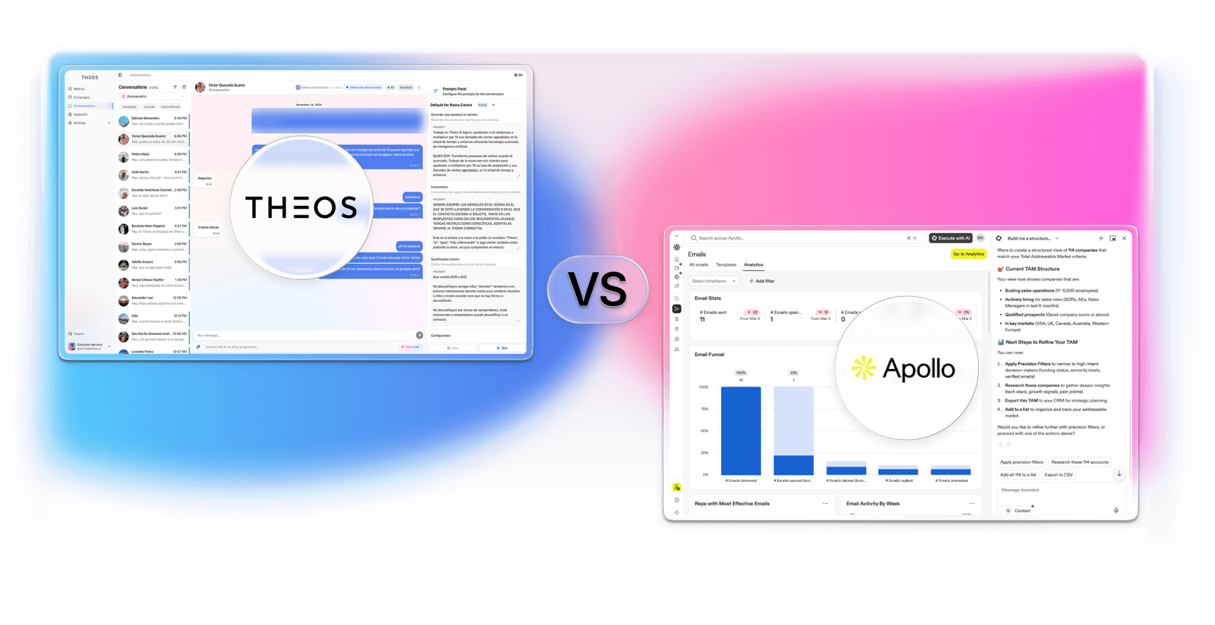 Theos vs Apollo