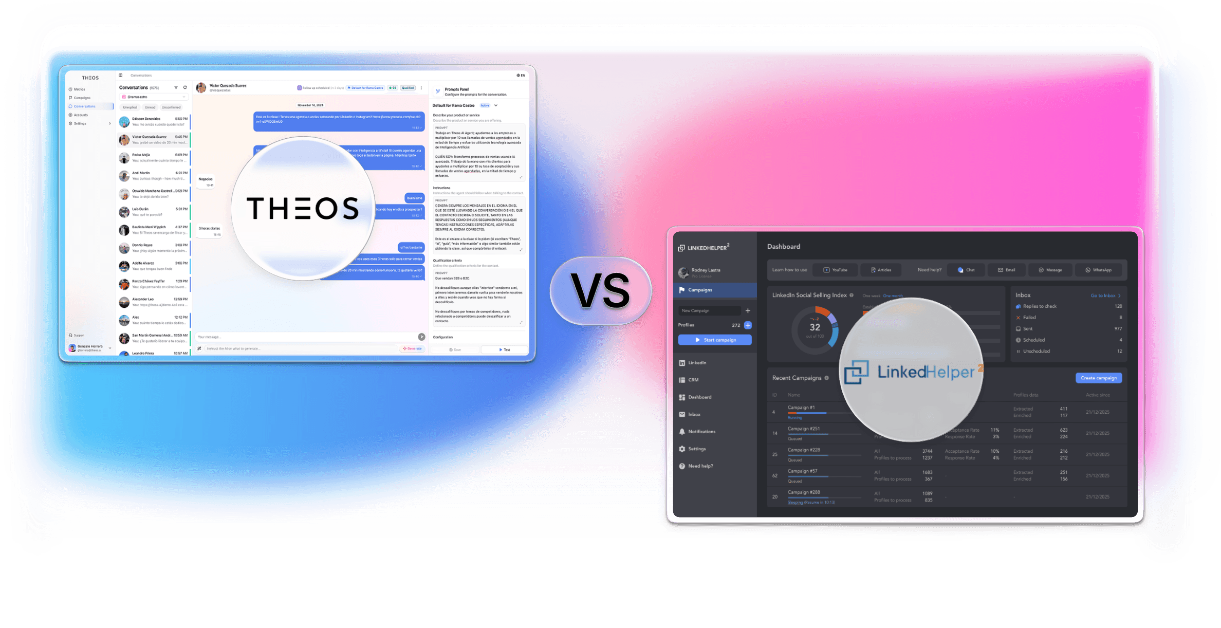 Theos vs Linked Helper