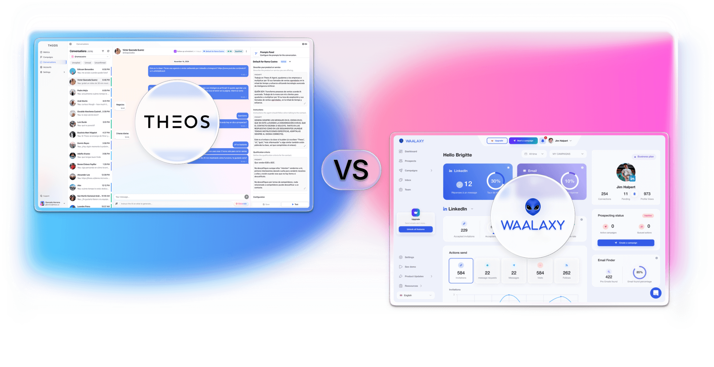 Theos vs Waalaxy