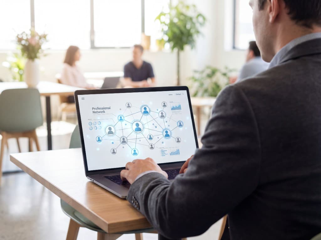 Usando Theos AI y LinkedIn para llegar directamente a los tomadores de decisiones.